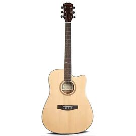 ORIENTAL CHERRY W-210-41 NA-EQ Гитара трансакустическая 41", с вырезом, верхняя дека ель, обечайка и