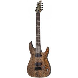 SCHECTER OMEN ELITE-7 Гитара электрическая 7 струн Charcoal