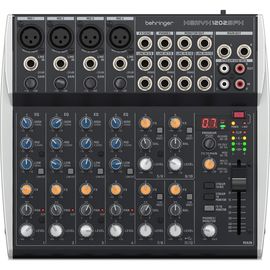BEHRINGER XENYX 1202FX-EU Микшерный пульт 4 мик, 4 стерео, процессор эффектов