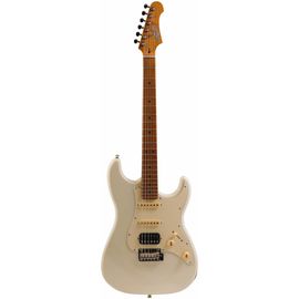 JET JS-400 OW электрогитара, Stratocaster, корпус тополь запеченный, 22 лада, HSS, tremolo, цвет WH