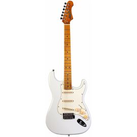 JET JS-300 OW электрогитара,Stratocaster, корпустополь запеченный,22 лада,SSS,tremolo,цветOlympic Wh