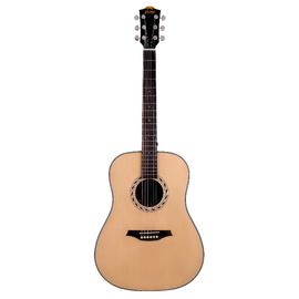 BROMO BAB1+EQ Гитара трансакустическая Dreadnought, верхняя дека: ель, нижняя дека и обечайка: махаг