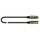 QUIK LOK CM175-1 микрофонный кабель с низким уровнем шума (NOISE-FREE CM680), разъёмы XLR Female - X