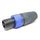 NEUTRIK NL4FX Разъем Speakon, 4-х контактный, черный хвостовик NL4FX