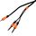 BESPECO SLYMSJ180 Кабель готовый серии "SILOS", JACK stereo 3.5mm - 2 x JACK mono 6.3mm, длинна 1.8м BESPECO SLYMSJ180 Кабель готовый серии "SILOS", JACK stereo 3.5mm - 2 x JACK mono 6.3mm, длинна 1.8м