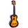 MAHALO MH23TS Укулеле концертная с чехлом, струны Aquila, цвет 3 Tone Sunburst
