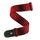 PLANET WAVES P20S1507 Rock Ремень для гитары, рисунок «Optical Stripes», красный
