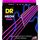 DR NPB5-40 Neon Pink Комплект струн для 5-струнной бас-гитары, никелированные, с покрытием, 40-120 DR NPB5-40 Neon Pink Комплект струн для 5-струнной бас-гитары, никелированные, с покрытием, 40-120