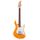 CORT G280-Select-AM G Series Электрогитара, желтая.Накладка грифа: палисандр, радиус 12-16".22 лада.