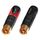 NEUTRIК NF2C-B/2 кабельный разъем RCA male (пара)