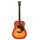 YAMAHA FG830 AUTUMN BURST Акустическая гитара. Верхняя дека из массива Ели.Нижняя дека и обечайки из палисандра.