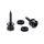SCHALLER 24030400 S-Lock M Крепление ремня, черный хром, 2 шт