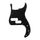 MUSICLILY MX1396BK Защитная накладка 5-струнной бас-гитары Precision Bass Mexico, 3 слоя, черная MUSICLILY MX1396BK Защитная накладка 5-струнной бас-гитары Precision Bass Mexico, 3 слоя, черная