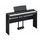YAMAHA P-125aB Цифровое пианино, со стойкой и педалью, черное (3 коробки)