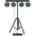 BEHRINGER STAGE TRI LED BUNDLE ST1 Мобильная световая система трипод с 4 парами 7 х 3 Вт, RGB, ножной переключатель, коммутация, 24 шоу, DMX BEHRINGER STAGE TRI LED BUNDLE ST1 Мобильная световая система трипод с 4 парами 7 х 3 Вт, RGB, ножной переключатель, коммутация, 24 шоу, DMX