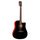 KEPMA EDCE K10 Black Matt Трансакустическая гитара, цвет черный матовый, в комплекте 3м кабель, форм KEPMA EDCE K10 Black Matt Трансакустическая гитара, цвет черный матовый, в комплекте 3м кабель, форм