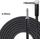 KIRLIN CIW-202B BK 20AWG Кабель инструментальный Jack-угловой Jack 6 мм тканый 3м