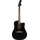 FENDER CA DEBUT REDONDO BLK акустическая гитара, цвет черный, FENDER CA DEBUT REDONDO BLK акустическая гитара, цвет черный,
