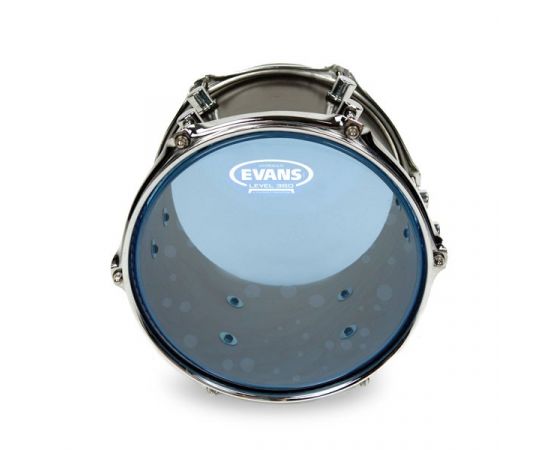EVANS TT12HB Пластик для барабана 12" двойной, голубой, с гидравликой