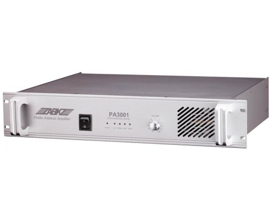 ABK PA-3001 Усилитель мощности трансляционный, выход: 100В, 70В, 350Вт, 50-15000Гц +/-3дБ