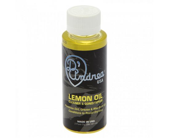 D'ANDREA DAL2/12 Лимонное масло, служит для очистки и защиты нелакированных деревянных частей музыкальных инструментов