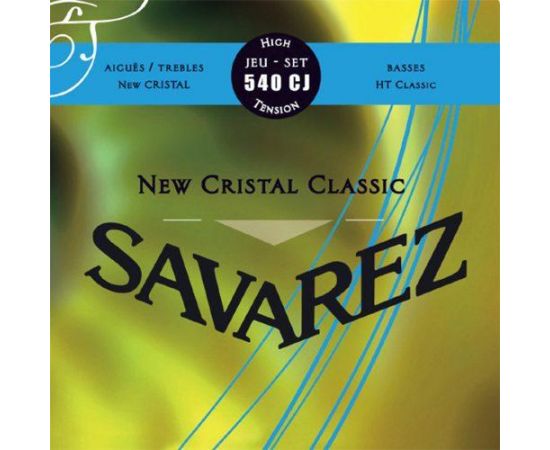 SAVAREZ 540 CJ NEW CRISTAL CLASSIC Струны д/классических гитар (30-34-41-29-35-44) сильного натяжение