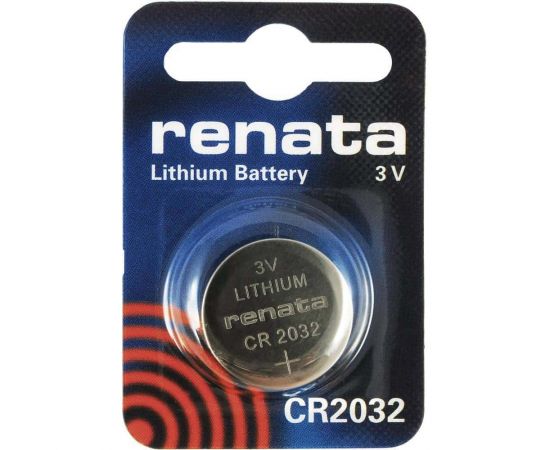 RENATA CR2032 батарейка дисковая CR2032 литиевая 3.0V 225mAH