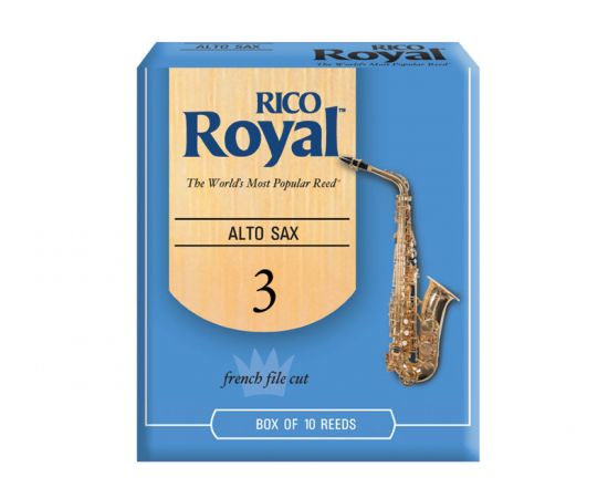 Трости для саксофона альт Rico Royal, размер 3.0,