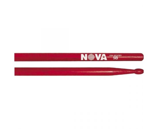 VIC FIRTH N5BR Палочки барабанные "Nova", красный нейлоновый наконечник