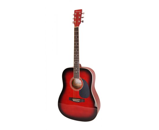 CARAYA F630-RDS Акустическая гитара, Размер: 41". Форма корпуса: дредноут. Верхняя дека: ель. Задняя