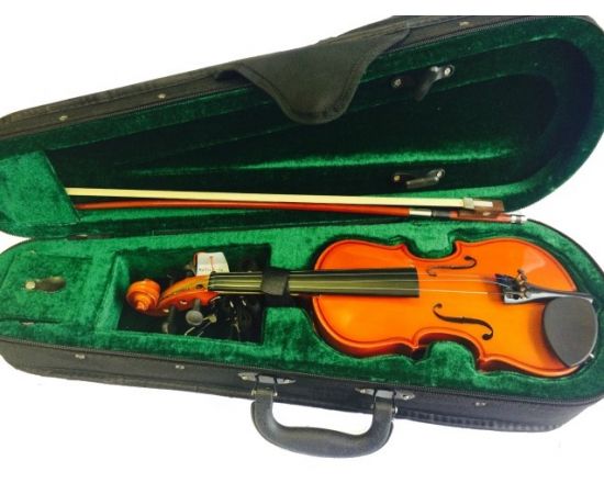 PARTITA MV012R-1/4 Скрипка В кейсе, в комплекте со смычком, канифолью.