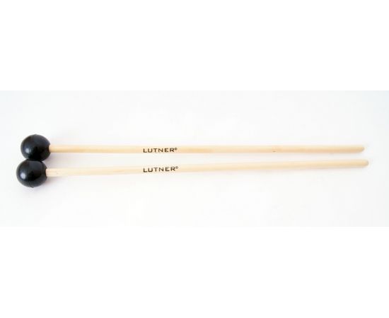 LUTNER XM01 Палочки для ксилофона. Длина 380мм. Диаметр наконечника 30мм. Резиновый черный наконечни
