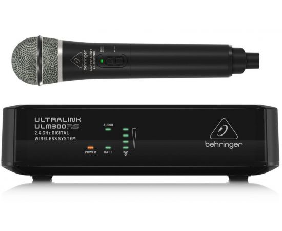 BEHRINGER ULM300MIC-EU Радиосистема с ручным микрофоном Работает на беспроводной связи 2,4 ГГц