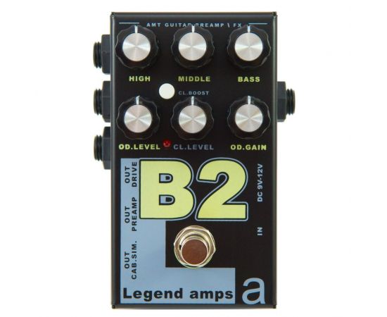 AMT B-2 Legend amps Guitar preamp (BG-Sharp Emulates 2) Педаль гитарная