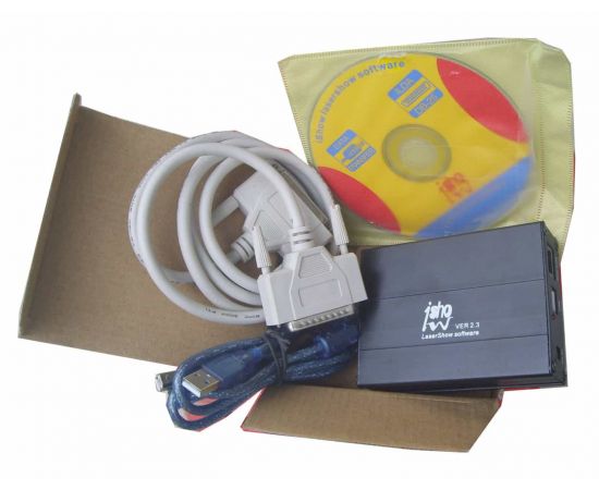ISHOW USB-блок управления лазерными системами по протоколу ILDA в комплекте с программ