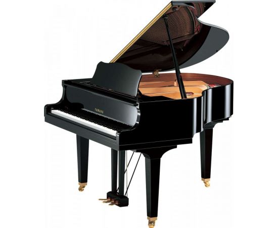 YAMAHA BABY GRAND GB1KPE рояль 146 х 151см, цвет черный полированный. Кабинетный рояль. Вес, кг: 261.Цвет: Черный лак