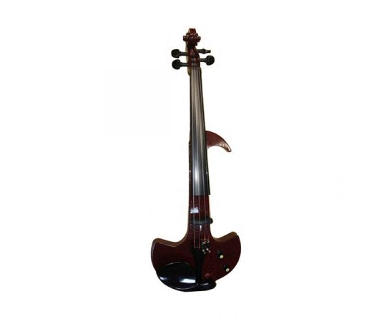 WOODCRAFT FANTASY 4RBK 4/4 Электроскрипка 4/4 - контурная, деревянная, встроенный активный темброблок (Vol,Ton),​цвет: чёрно/красный​