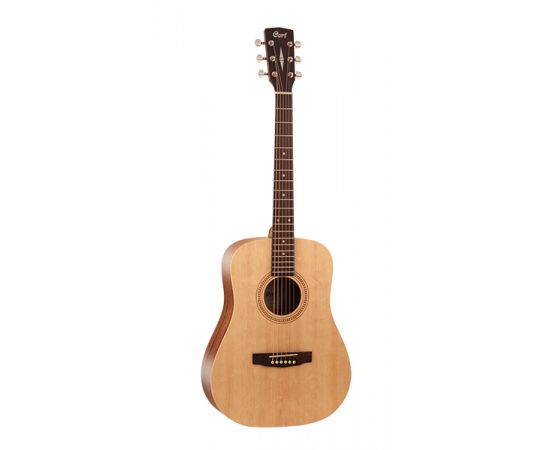 CORT Earth50-OP Earth Series Акустическая гитара 7/8, цвет натуральный,Крепление грифа: ласточкин хв