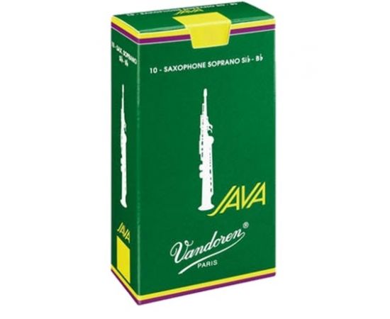 VANDOREN SR-303 Трость для саксофона сопрано, (№ 3), серия Java зеленая
