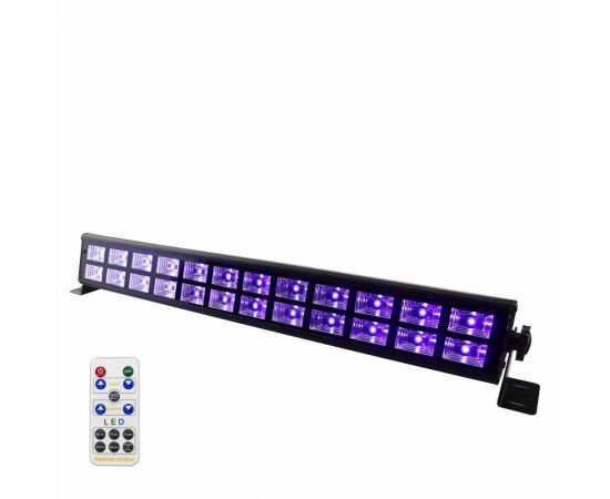 PSL LED Bar UV 243LED 24 X3 Вт ультрафиолетовый светильник dmx512