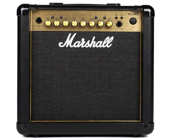 MARSHALL MG15GFX усилитель гитарный транзисторный, комбо, 1х8` 15Вт, 2 канала (Clean, Overdrive), се