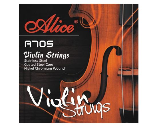 ALICE A705 Струны для скрипки, обмотка из сплава алюминия