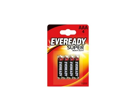 EVEREADY Батарейка Super Heavy Duty AAA FSB4 (R03), 1шт