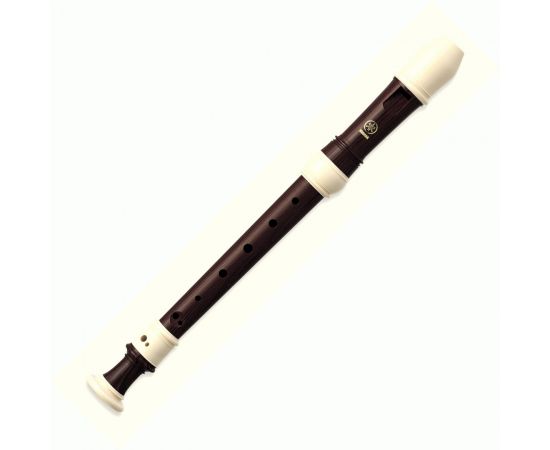 YAMAHA YRS-313III  блок-флейта сопрано, немецкая система, отделка имитирует чёрное дерево