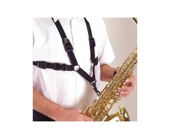 BG S43SH Ремень-сбруя для саксофона с карабином для мужчин XL