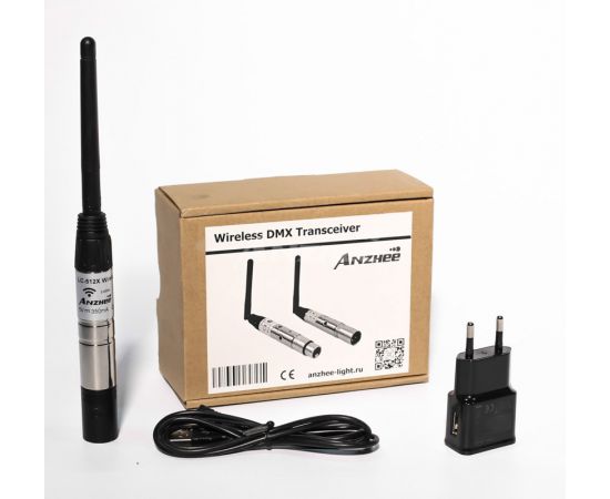ANZHEE Wi-DMX Transmitter Compact.Компактный передатчик беспроводного сигнала Wi-DMX (2,4 ГГц).