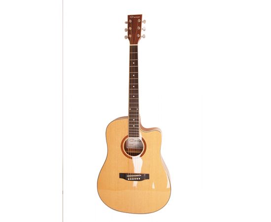 CARAYA F668C-N Акустическая гитара, с вырезом,Размер: 41". Форма корпуса: дредноут с вырезом. Верхня