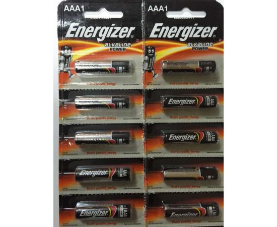 ENERGIZER Батарейка ENR Power E92/AАA BP20 kiosk
