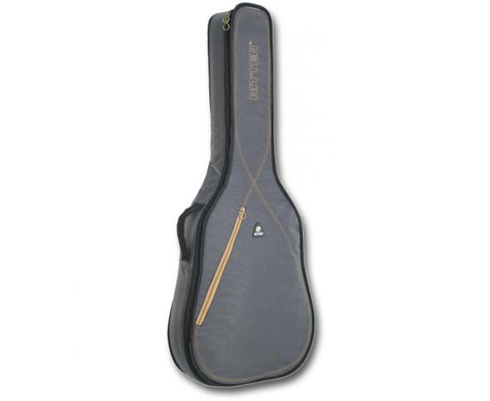 RITTER RGS3-L/MGB Чехол для электрогитары Les Paul, защитное уплотнение 10мм+5мм, цвет серый MGB