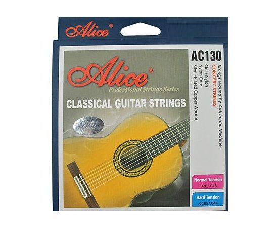ALICE AС130-N Комплект струн для классической гитары, нейлон, посеребреная медь